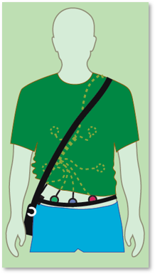 受信アンテナとデータレコーダー