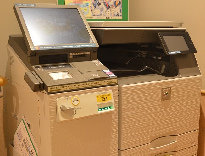 コピー機の写真
